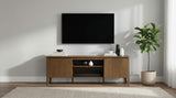 Thori Dark Brown 63-inch 2-door TV Stand Media Console from Coaster - Luna Furniture