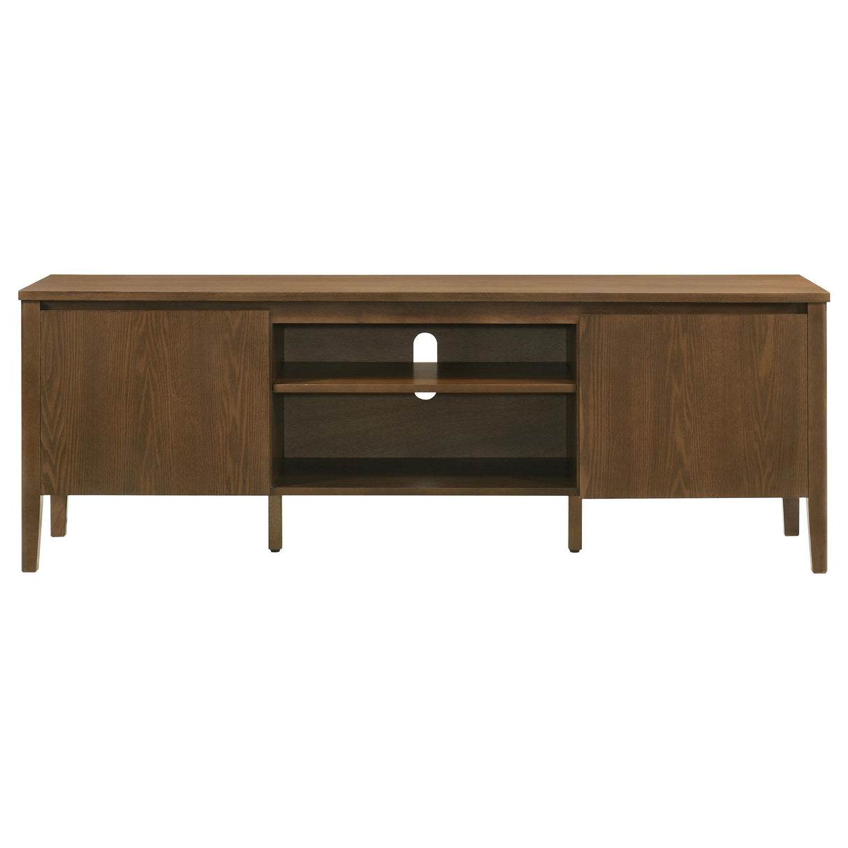 Thori Dark Brown 63-inch 2-door TV Stand Media Console from Coaster - Luna Furniture