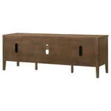 Thori Dark Brown 63-inch 2-door TV Stand Media Console from Coaster - Luna Furniture