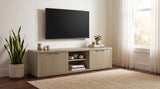 Ingram Latte 4-Door TV Stand for TVs up to 85" from Coaster - Luna Furniture