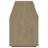 Ingram Latte 4-Door TV Stand for TVs up to 85" from Coaster - Luna Furniture