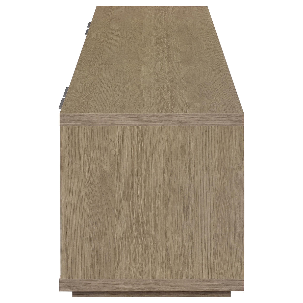 Ingram Latte 4-Door TV Stand for TVs up to 85" from Coaster - Luna Furniture