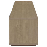 Ingram Latte 4-Door TV Stand for TVs up to 85" from Coaster - Luna Furniture