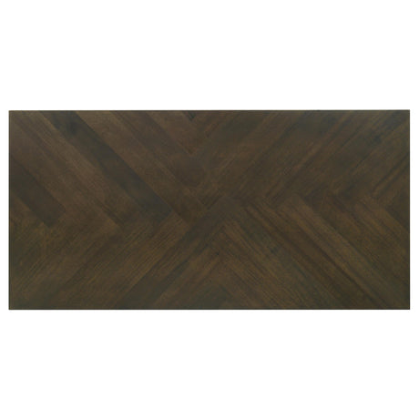 HP0426 Dark Brown 3-Piece Coffee Table Set from Coaster - Luna Furniture