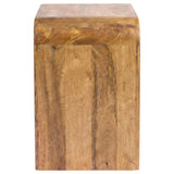 Booker Natural 2-Piece Mango Wood Coffee and End Table Set