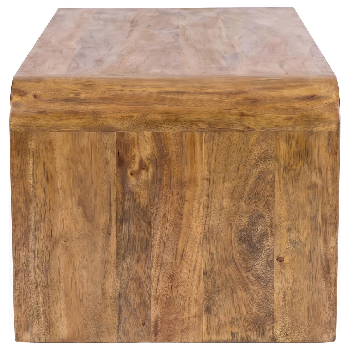 Booker Natural 3-Piece Mango Wood Coffee and End Table Set