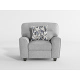 8414GRY-LRPWH (1/5)Power Left Side Reclining Chair with Power Headrest and Charging Ports from Homelegance - Luna Furniture