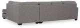 Ferne-Pike Charcoal 2-Piece Sectional with Chaise from Ashley Furniture - Luna Furniture