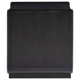 Leandro Burnished Black 1-drawer Wood Occasional Side End Table from Coaster - Luna Furniture