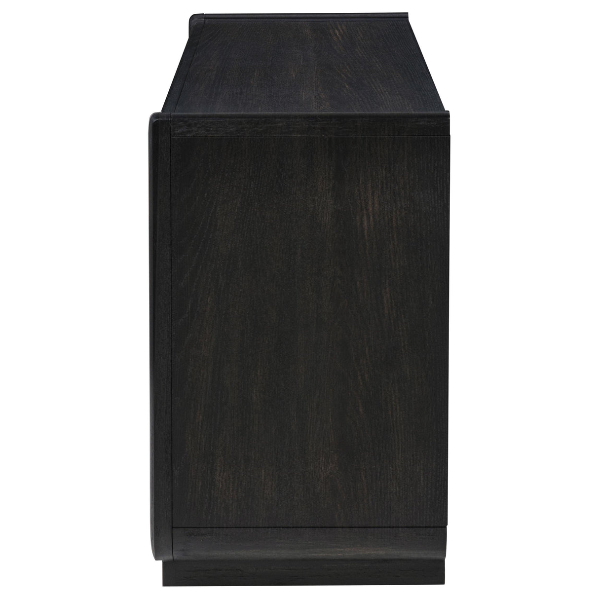 Leandro Burnished Black 2-drawer Entryway Sofa Console Table from Coaster - Luna Furniture