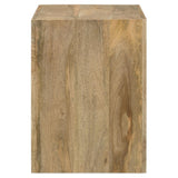 Benton Natural 2-Piece Solid Mango Coffee and End Table Set from Coaster - Luna Furniture