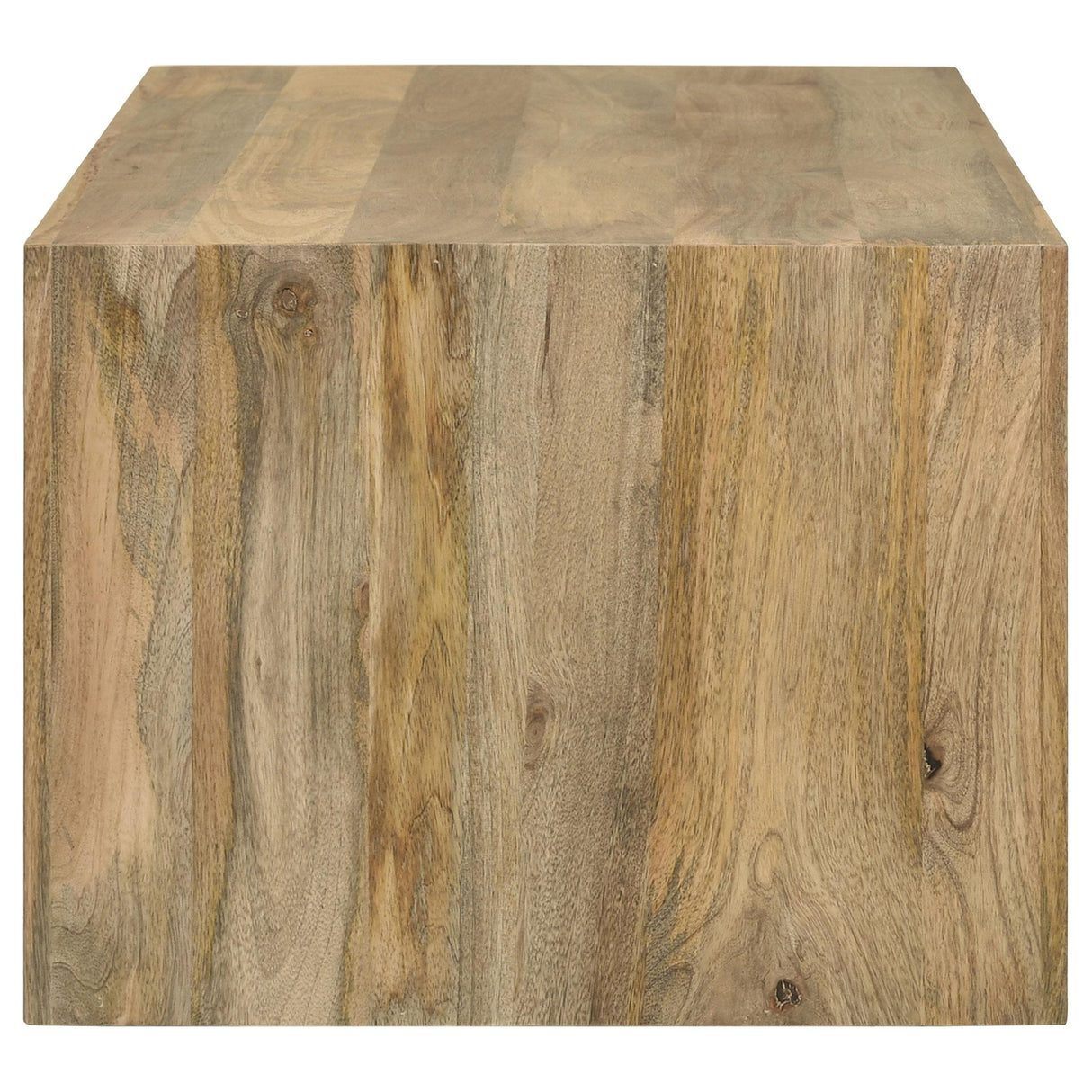 Benton Natural 2-Piece Solid Mango Coffee and End Table Set from Coaster - Luna Furniture