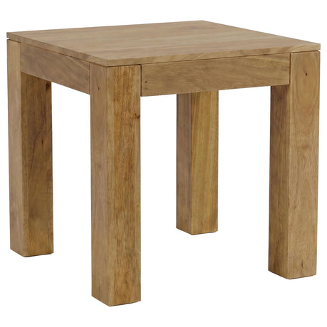 Butte Natural Mango Wood End Table from Coaster - Luna Furniture