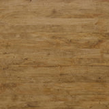 Butte Natural mango wood end table top, horizontal grain detail on square surface