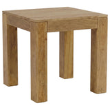 Butte Natural 2-Piece Mango Wood Coffee and End Table Set