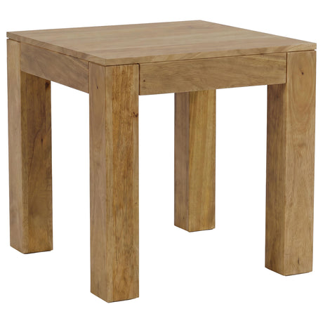 Butte Natural 2-Piece Mango Wood Coffee and End Table Set from Coaster - Luna Furniture