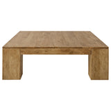 Butte Natural 2-Piece Mango Wood Coffee and End Table Set
