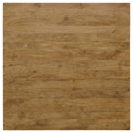 Butte Natural Square Mango Wood Coffee Table from Coaster - Luna Furniture