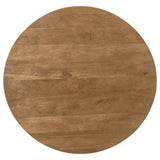 Coffey Light Brown 2-Piece Round Coffee and End Table Set
