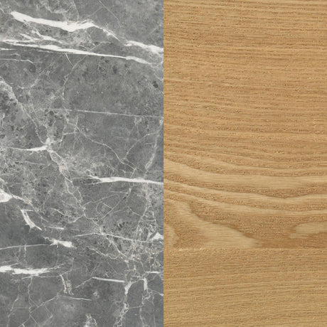 Bradley Gray and Natural 63-inch 2-Door Smart Top TV Stand from Coaster - Luna Furniture