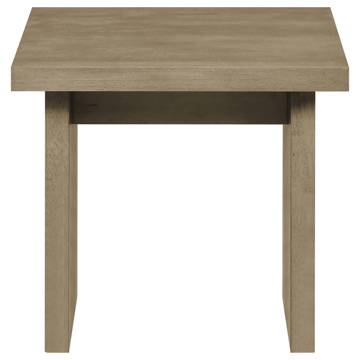 Decker Natural Oak Square Occasional Side End Table from Coaster - Luna Furniture