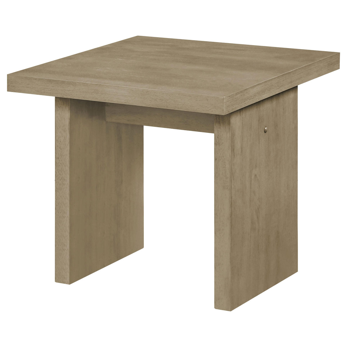 Decker Natural Oak Square Occasional Side End Table from Coaster - Luna Furniture