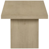Decker Natural Oak 2-piece Coffee and End Table Set from Coaster - Luna Furniture