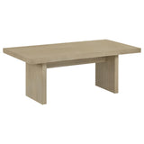 Decker Natural Oak 2-piece Coffee and End Table Set from Coaster - Luna Furniture