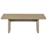 Decker Natural Oak 3-piece Coffee and End Table Set from Coaster - Luna Furniture