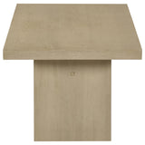 Decker Natural Oak 3-piece Coffee and End Table Set from Coaster - Luna Furniture