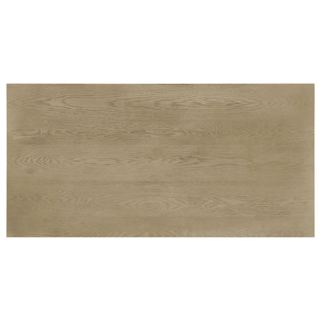 Decker Natural Oak 47-Inch Rectangular Cocktail Coffee Table from Coaster - Luna Furniture