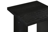 Decker Black Square Occasional Side End Table from Coaster - Luna Furniture