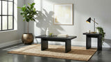 Decker Black 2-piece Coffee and End Table Set from Coaster - Luna Furniture