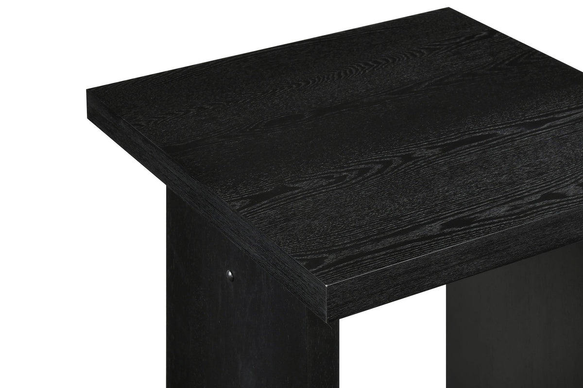 Decker Black 2-piece Coffee and End Table Set from Coaster - Luna Furniture