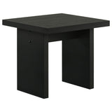 Decker Black 3-piece Coffee and End Table Set from Coaster - Luna Furniture