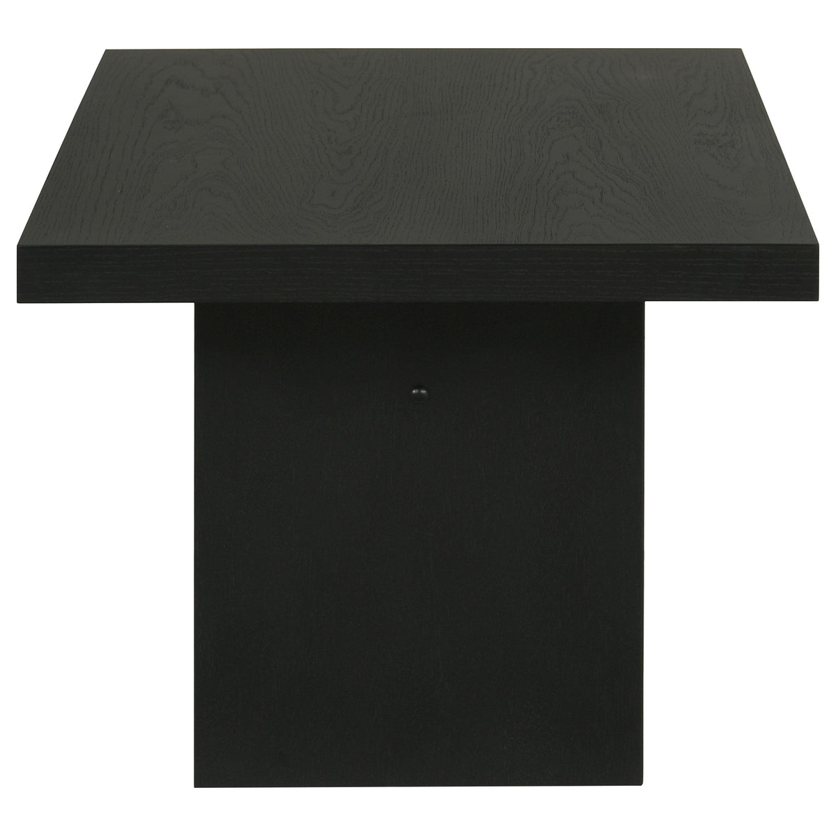 Decker Black 47-Inch Rectangular Cocktail Coffee Table from Coaster - Luna Furniture