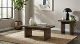 Decker Walnut 2-piece Coffee and End Table Set from Coaster - Luna Furniture