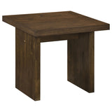 Decker Walnut 2-piece Coffee and End Table Set from Coaster - Luna Furniture