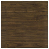 Decker Walnut 2-piece Coffee and End Table Set from Coaster - Luna Furniture