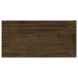 Decker Walnut 47-Inch Rectangular Cocktail Coffee Table from Coaster - Luna Furniture