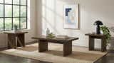 Decker Walnut 47-Inch Rectangular Cocktail Coffee Table from Coaster - Luna Furniture