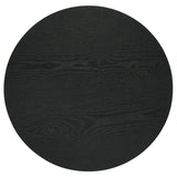 Hamlyn Black 2-Piece Round Fluted Coffee and End Table Set from Coaster - Luna Furniture