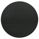 Hamlyn Black 2-Piece Round Fluted Coffee and End Table Set from Coaster - Luna Furniture