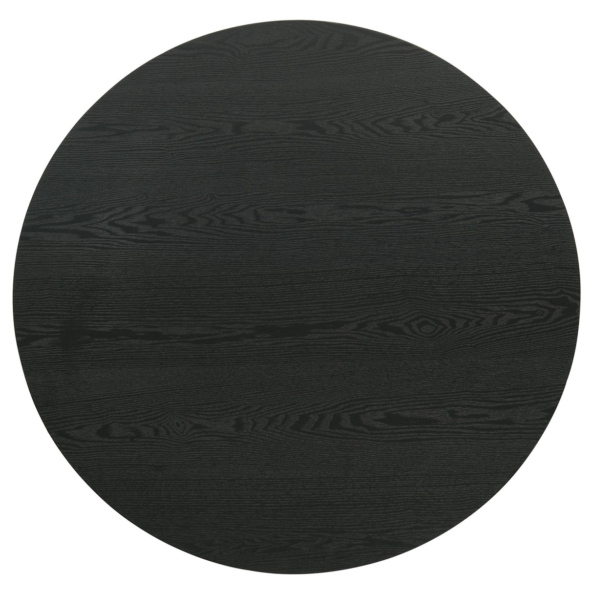 Hamlyn Black 3-Piece Round Fluted Coffee and End Table Set from Coaster - Luna Furniture