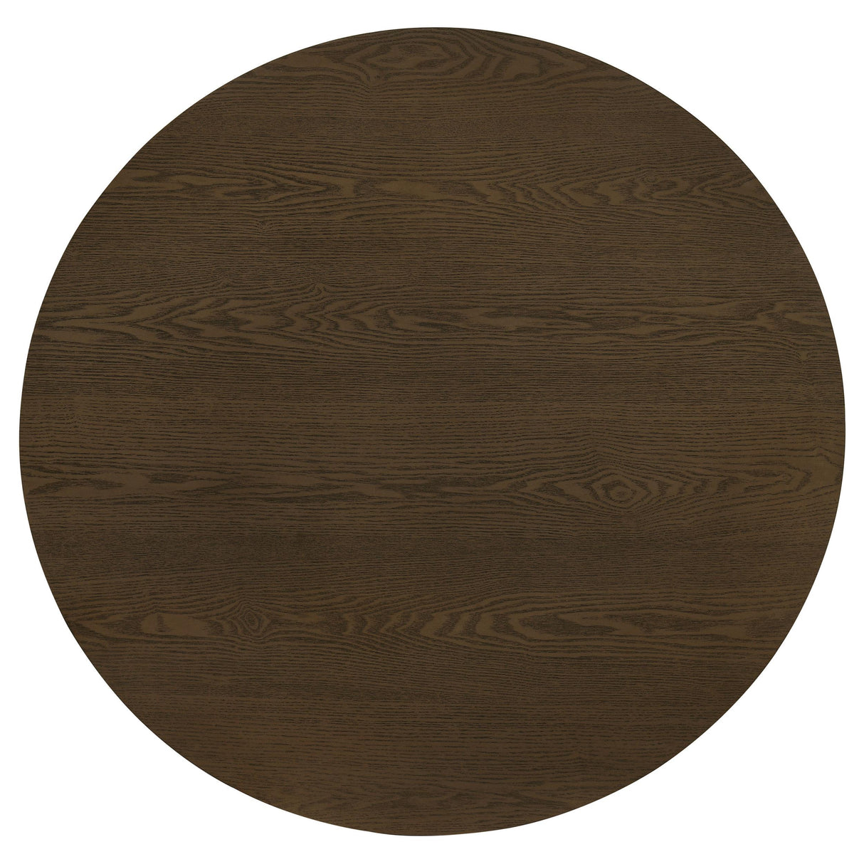 Hamlyn Walnut Round Fluted Occasional Cocktail Coffee Table from Coaster - Luna Furniture