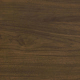 Strouse Dark Walnut Round End Table