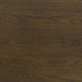 Strouse Dark Walnut Round Coffee Table