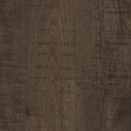 Aragon Dark Rustic Mango 2-Piece Round Coffee and End Table Set from Coaster - Luna Furniture