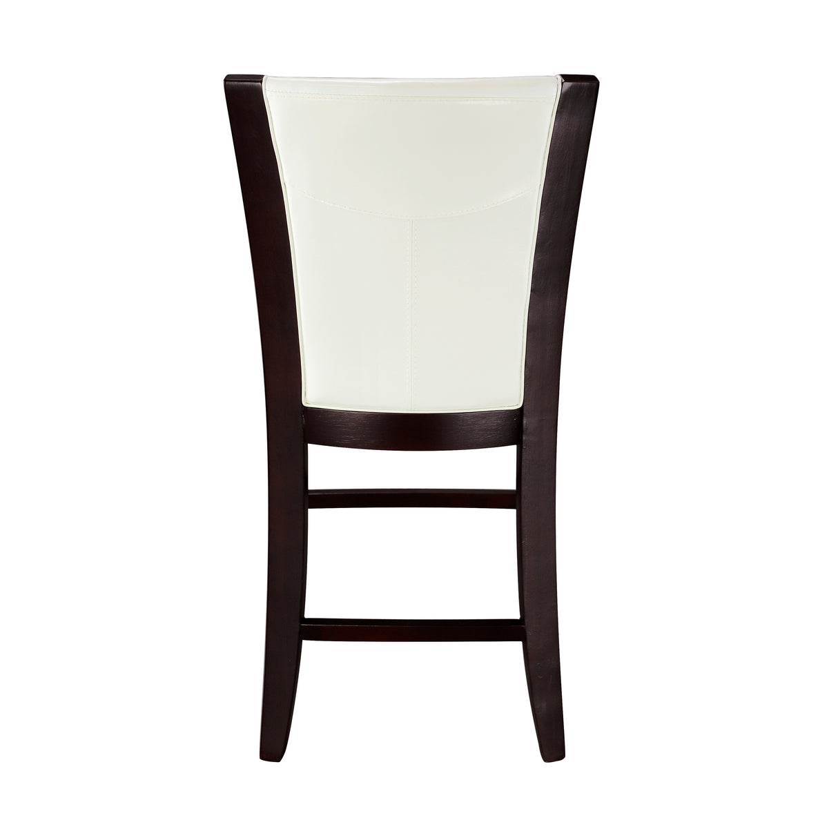 Daisy Espresso 54" Glass-Top Round Counter Height Table from Homelegance - Luna Furniture
