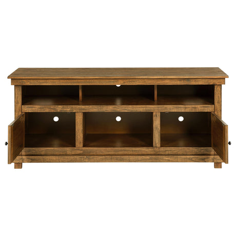 Payne Distressed Brown 60-inch TV Stand Media Console from Coaster - Luna Furniture